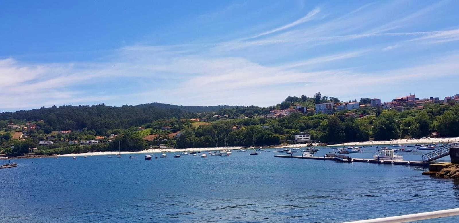 Piso Vistas Al Mar 2. Playa Aguete. Rias Baixas Apartment Marin Ngoại thất bức ảnh