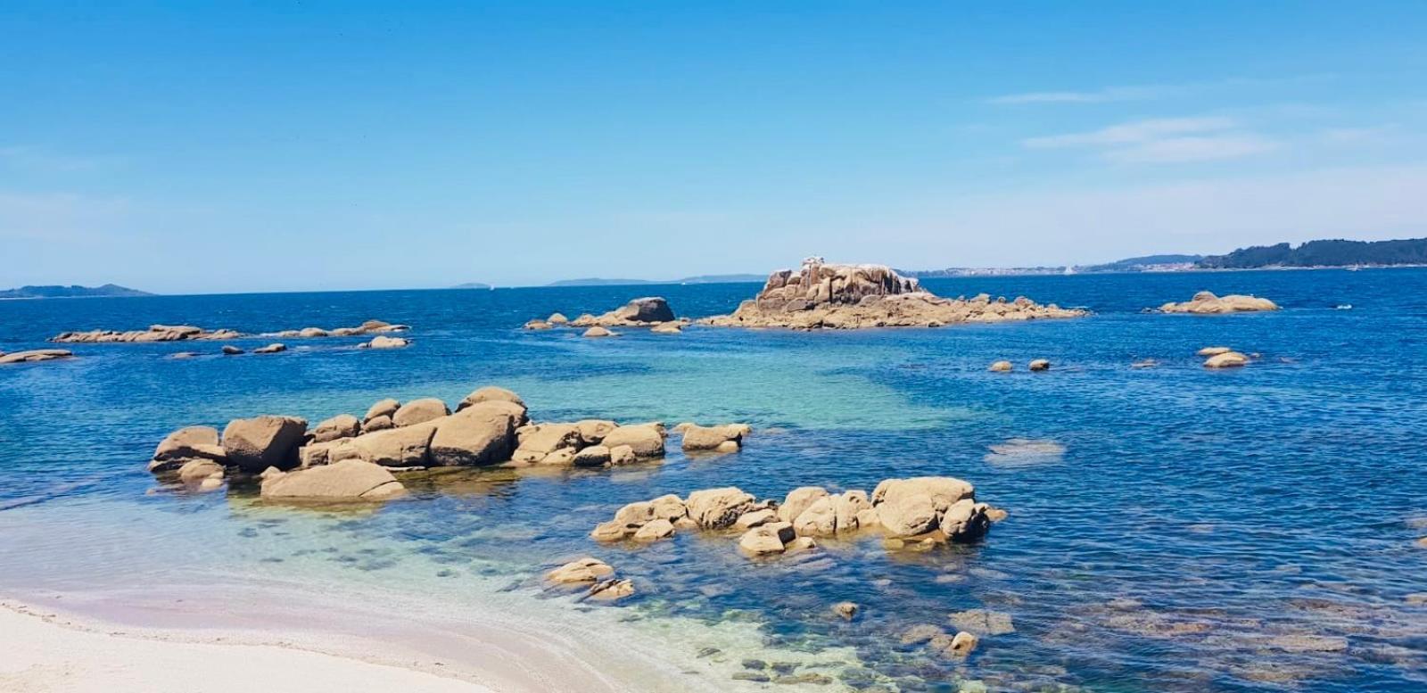 Piso Vistas Al Mar 2. Playa Aguete. Rias Baixas Apartment Marin Ngoại thất bức ảnh